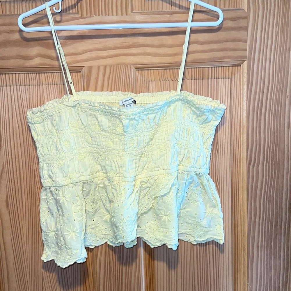 American eagle cropped shirt